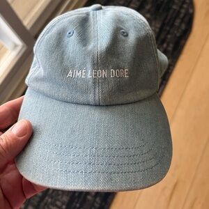 Aime Leon Dore Denim adjustable Hat